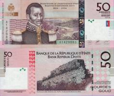 *50 haitských gourdes Haiti 2004-16, P274 UNC - Kliknutím na obrázok zatvorte -